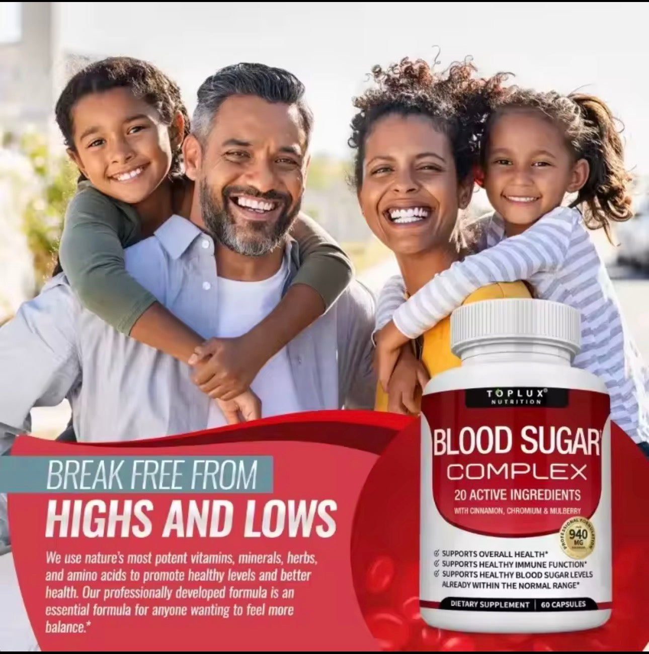 Blood Sugar Complex – Advanced Glucose Support Formula