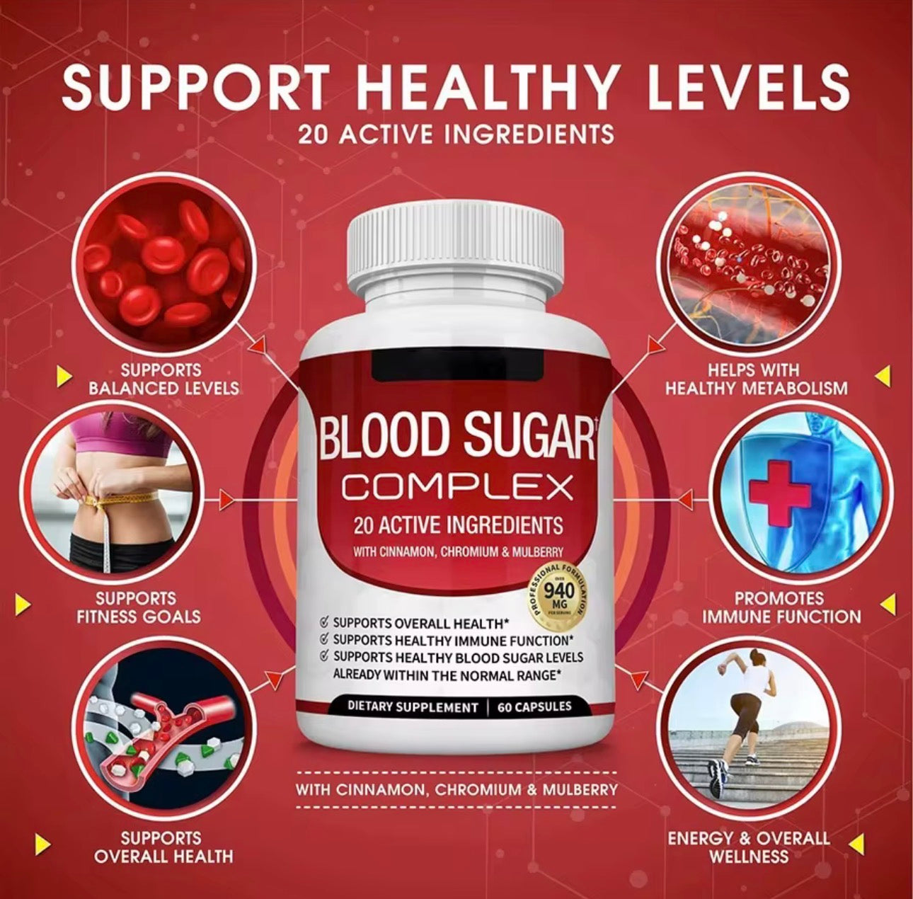 Blood Sugar Complex – Advanced Glucose Support Formula