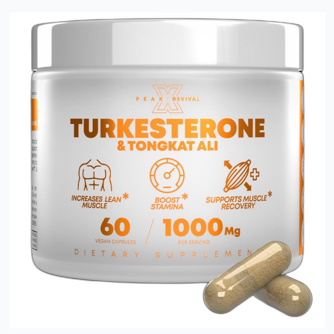 Turkesterone & Tongkat Ali- 1000mg(60 capsule)