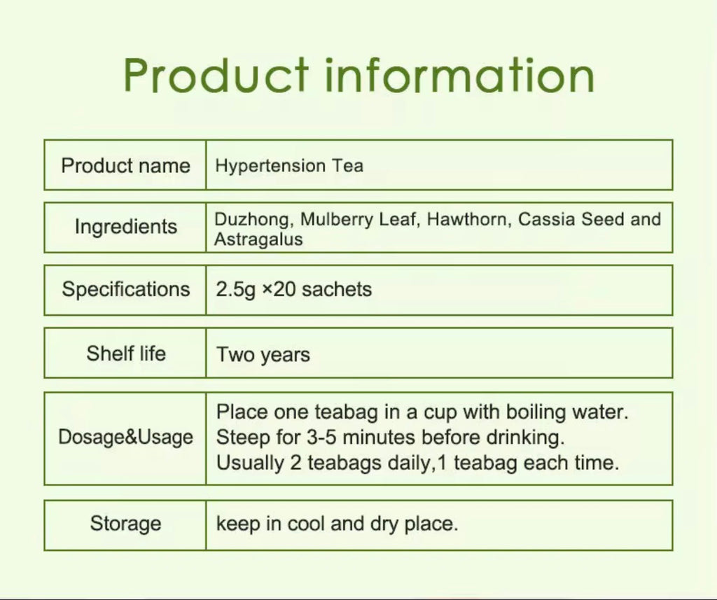 Hypertension Tea